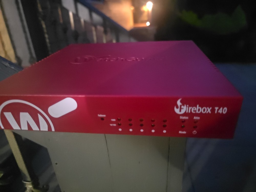 WatchGuard FireBox T40 FS4AE5 Network Security/Firewall Appliance - Used