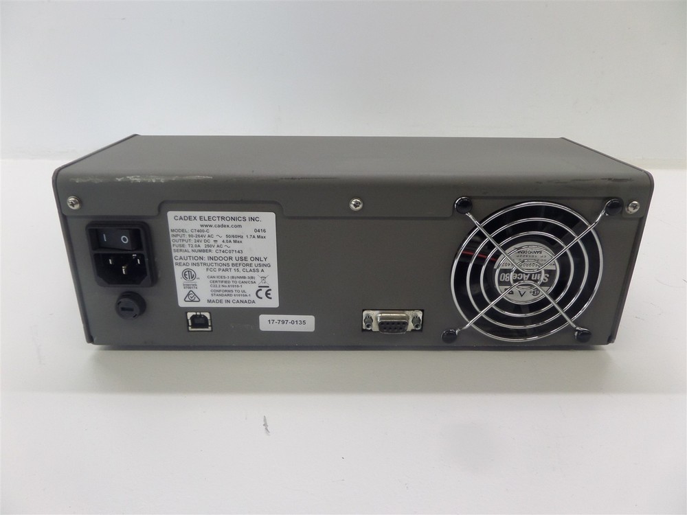 Cadex C-Series C7400 Battery Analyzer - No Adapters
