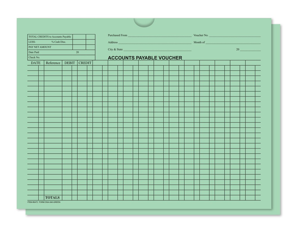 Accounts Payable Forms 9 x 12 Envelopes General Accounting Style 100 pack