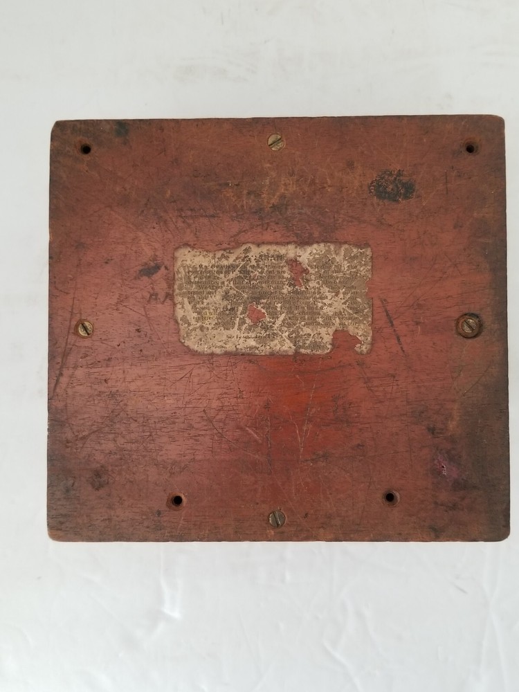 Roller Smith Direct Current Ammeter Meter USA Untested Steampunk Style