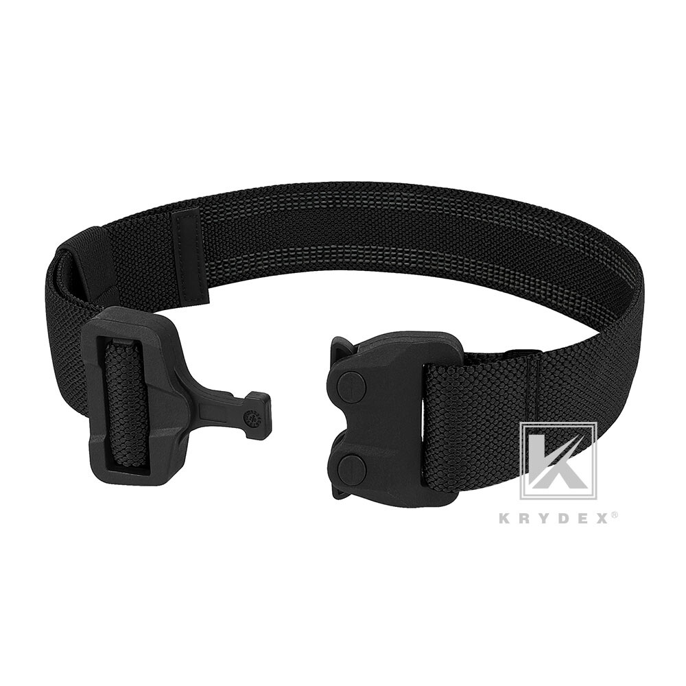 KRYDEX Thigh Strap Elastic Leg Strap Quick Release Black for Leg Drop Holster