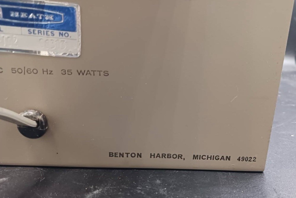 Vintage HEATHKIT Solid State 5" Oscilloscopes IO-102