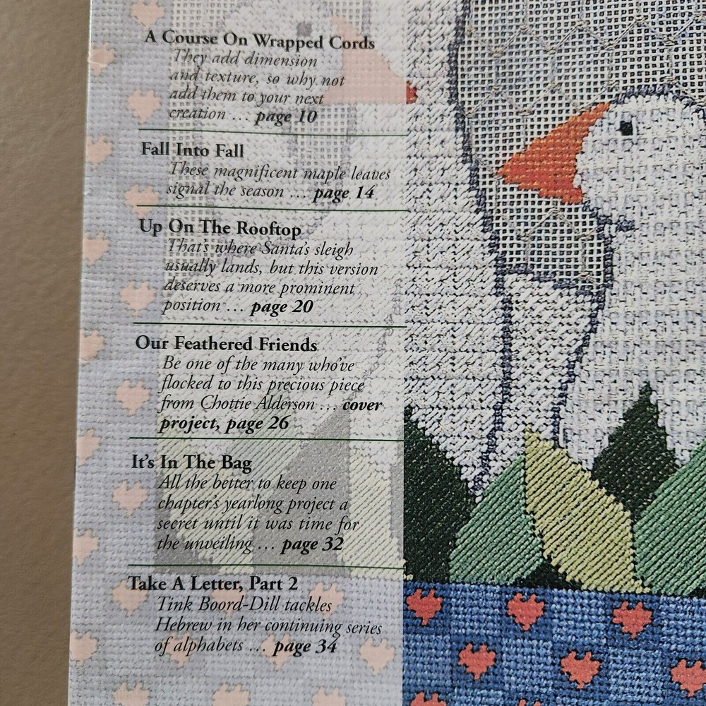 Needle Pointers Magazine Back Issue September 2005