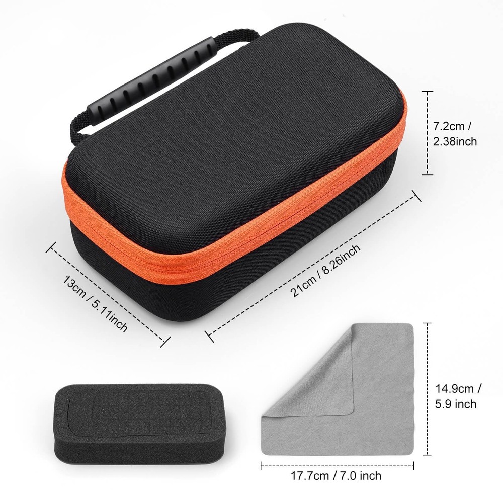 kingsung Hard Case Compatible with Klein Tools MM400, Orange Black