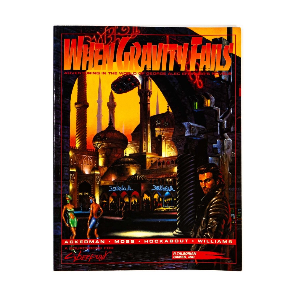 R. Talsorian Cyberpunk When Gravity Fails VG+
