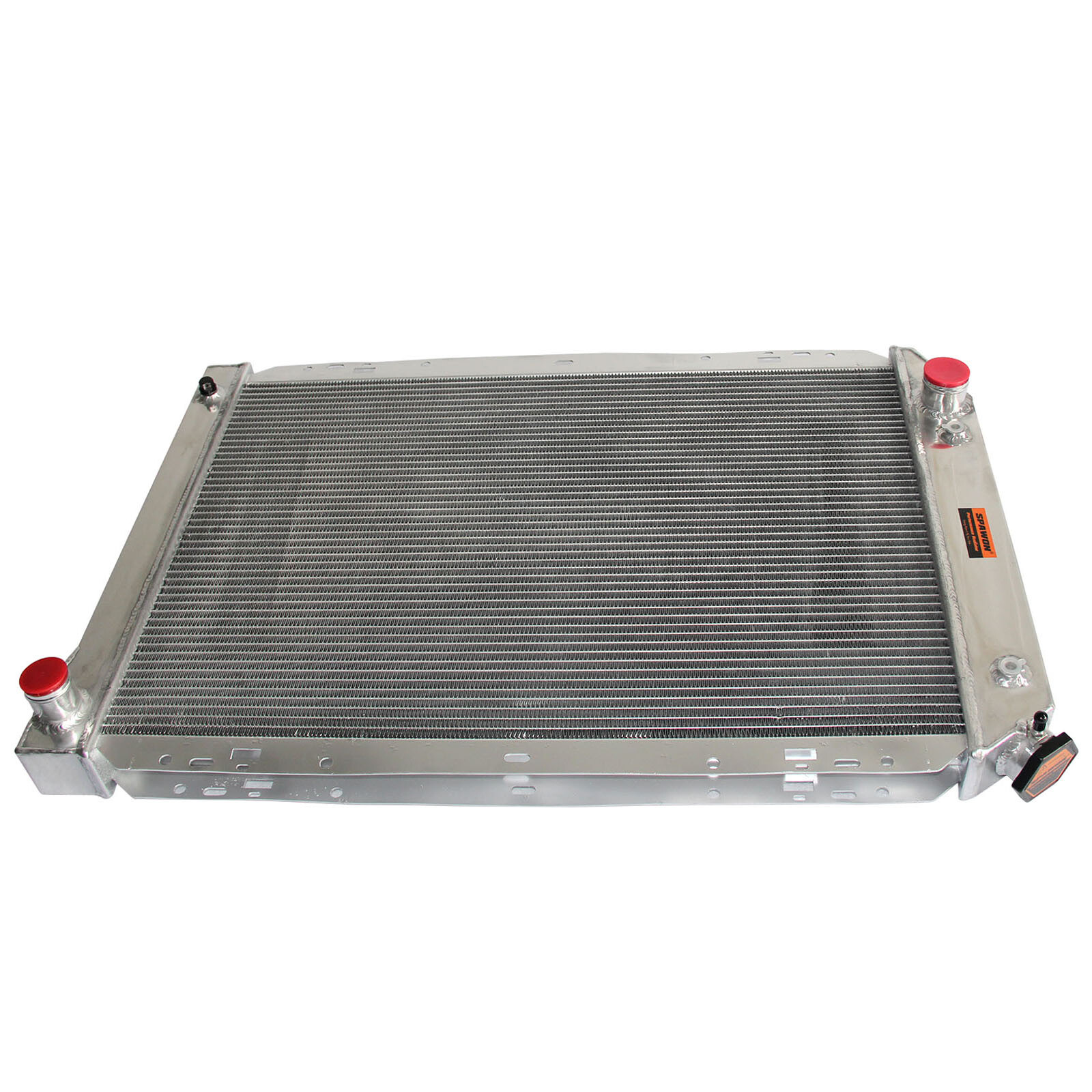 3 Row SPAWON Radiator For Ford Bronco F-250 F-350 F-100 F-150 1980-1984 V8 AT MT