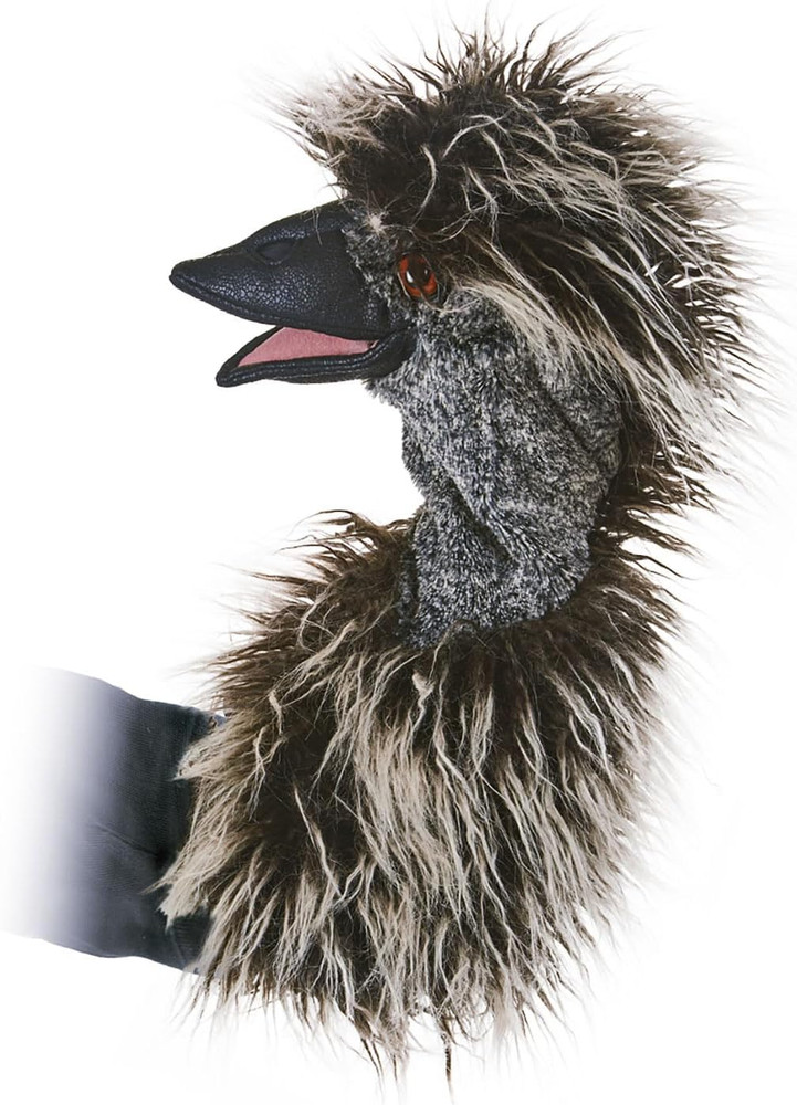 Emu Stage Puppet, Brown