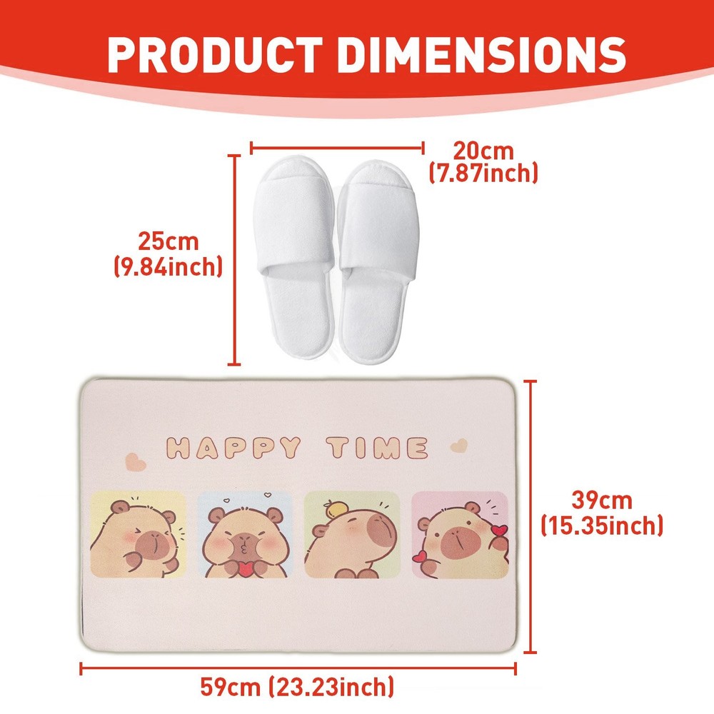 Absorbent Bath Mat Magic Rug, Quick Drying Mat Magic Bath Mat Non-Slip Floor