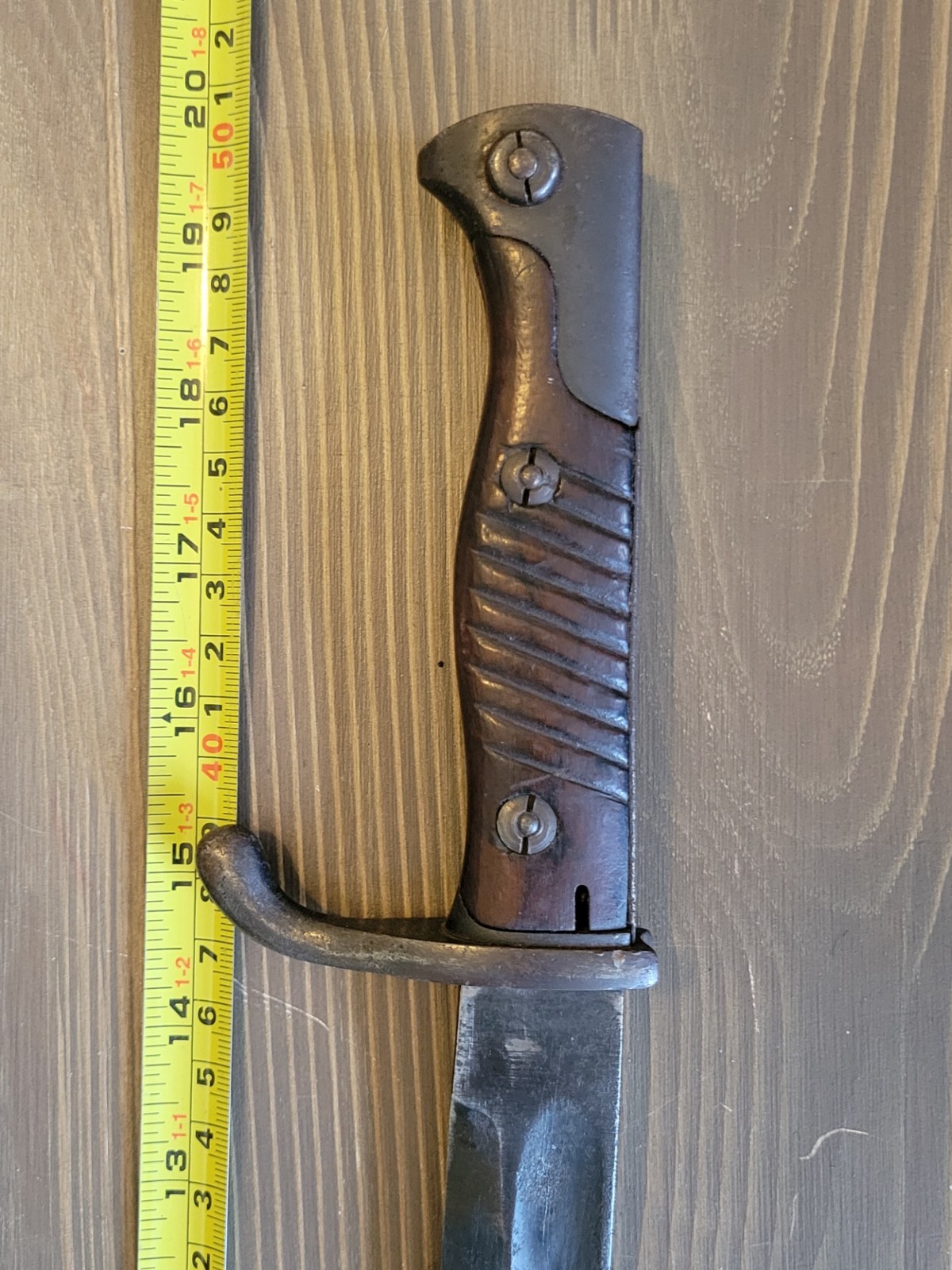 EXCELLENT! WWI German Mauser Butcher Blade Bayonet & Sheath