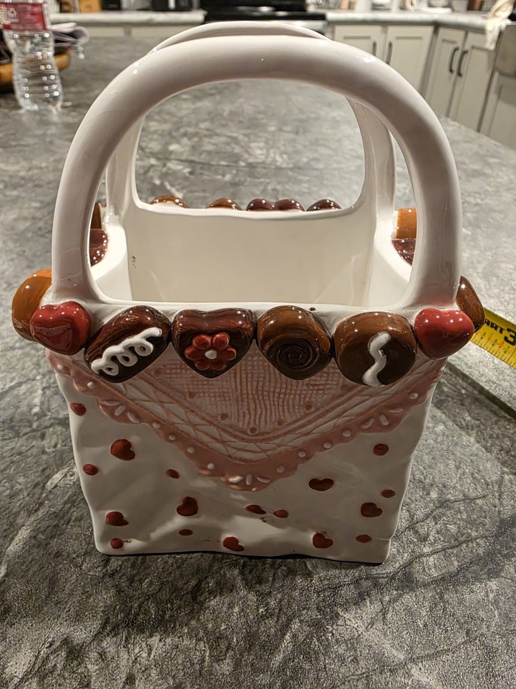 Vintage Ceramic Chocolate Candy Tea Set