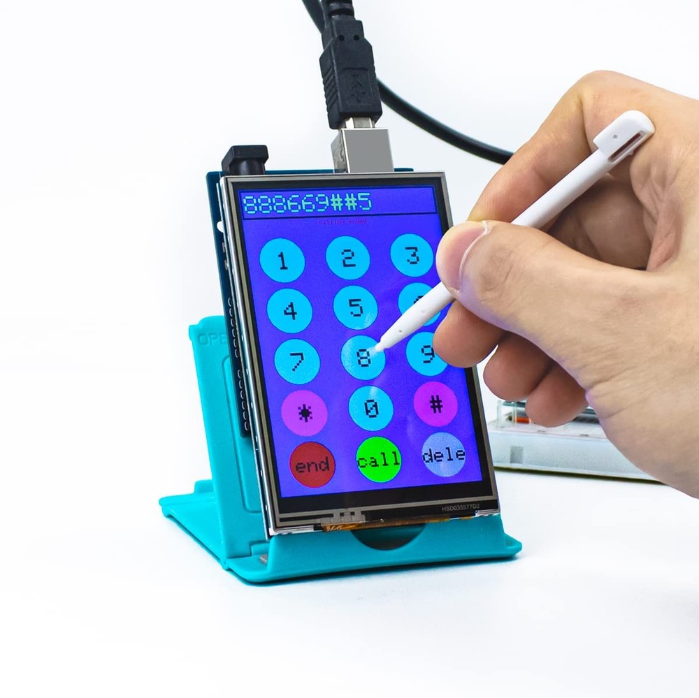 480x320 TFT Touch Screen Module LCD Display Shield with SD Card Slot
