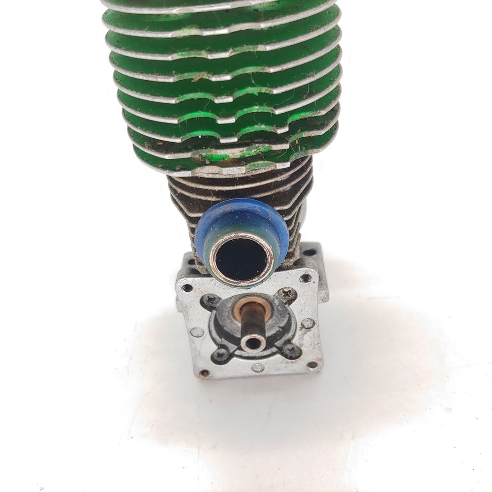 Rare O.S. Max 18TM Nitro RC Engine - Good Compression - Bad Carb