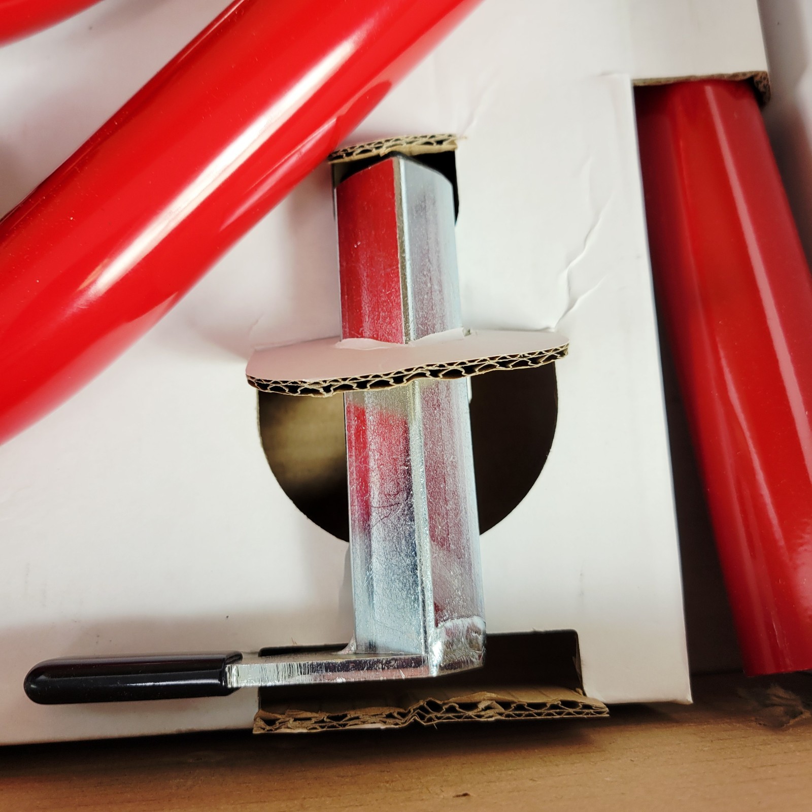 Genuine Ducati Rear Paddock Stand 97080141AA Double Swingarm Models OEM - Red