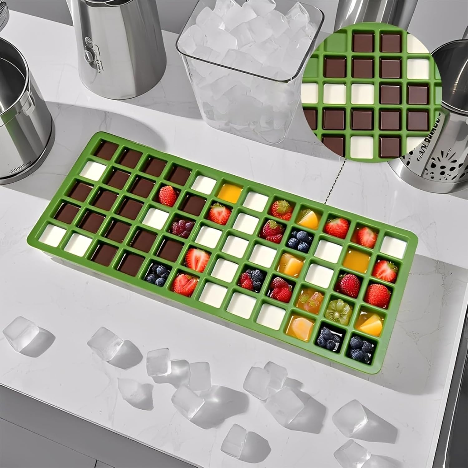 Silicone Food Molds for Harvest Right Freeze Dryer - 5 Pcs BPA-Free Trays