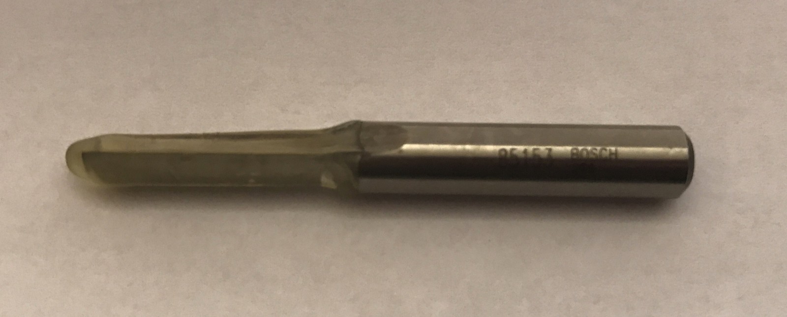 NEW BOSCH 3/16" STRAIGHT SINGLE FLUTE HIGH SPEED STEEL HSS ROUTER BIT 85153