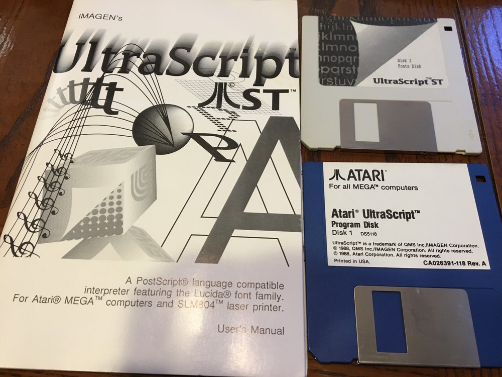UltraScript for Atari ST