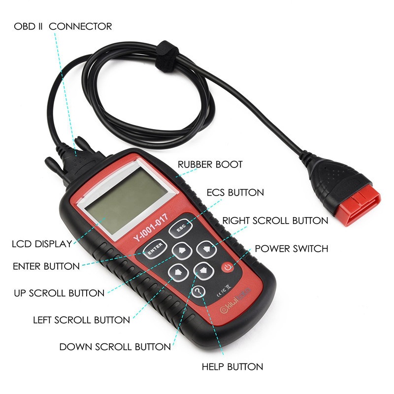 OBD2 OBDII Car Diagnostic Scanner Check Engine Engine Fault Code Read Scanner