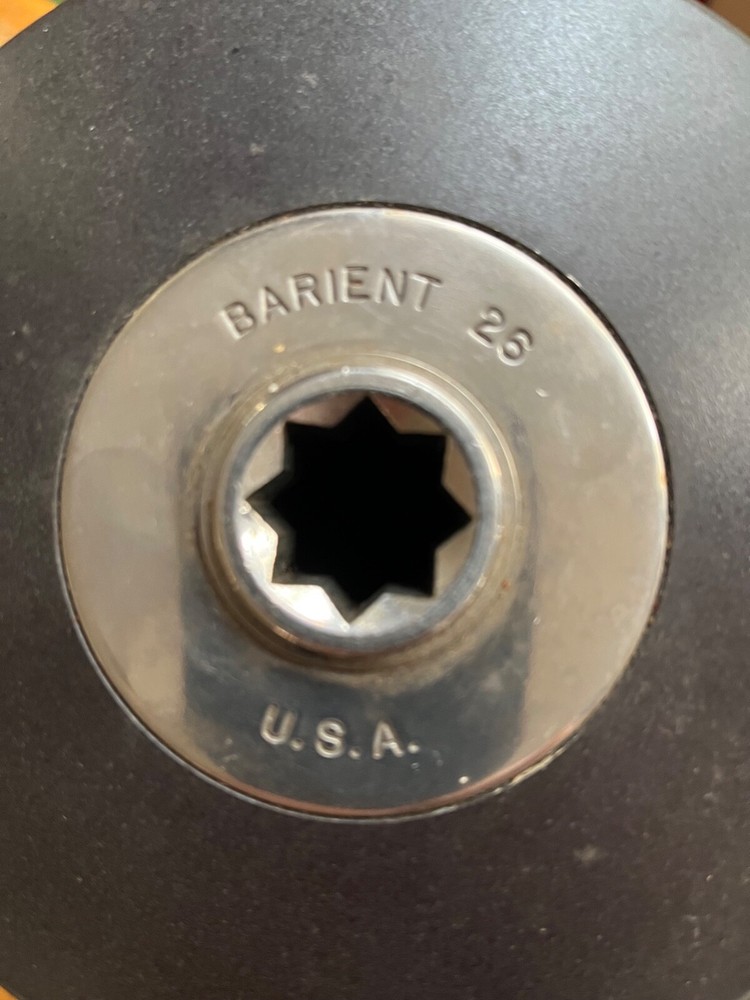 Barient 26 Winch (pair) with handle