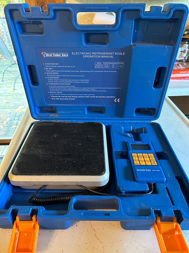 Electronic Refrigerant Scale