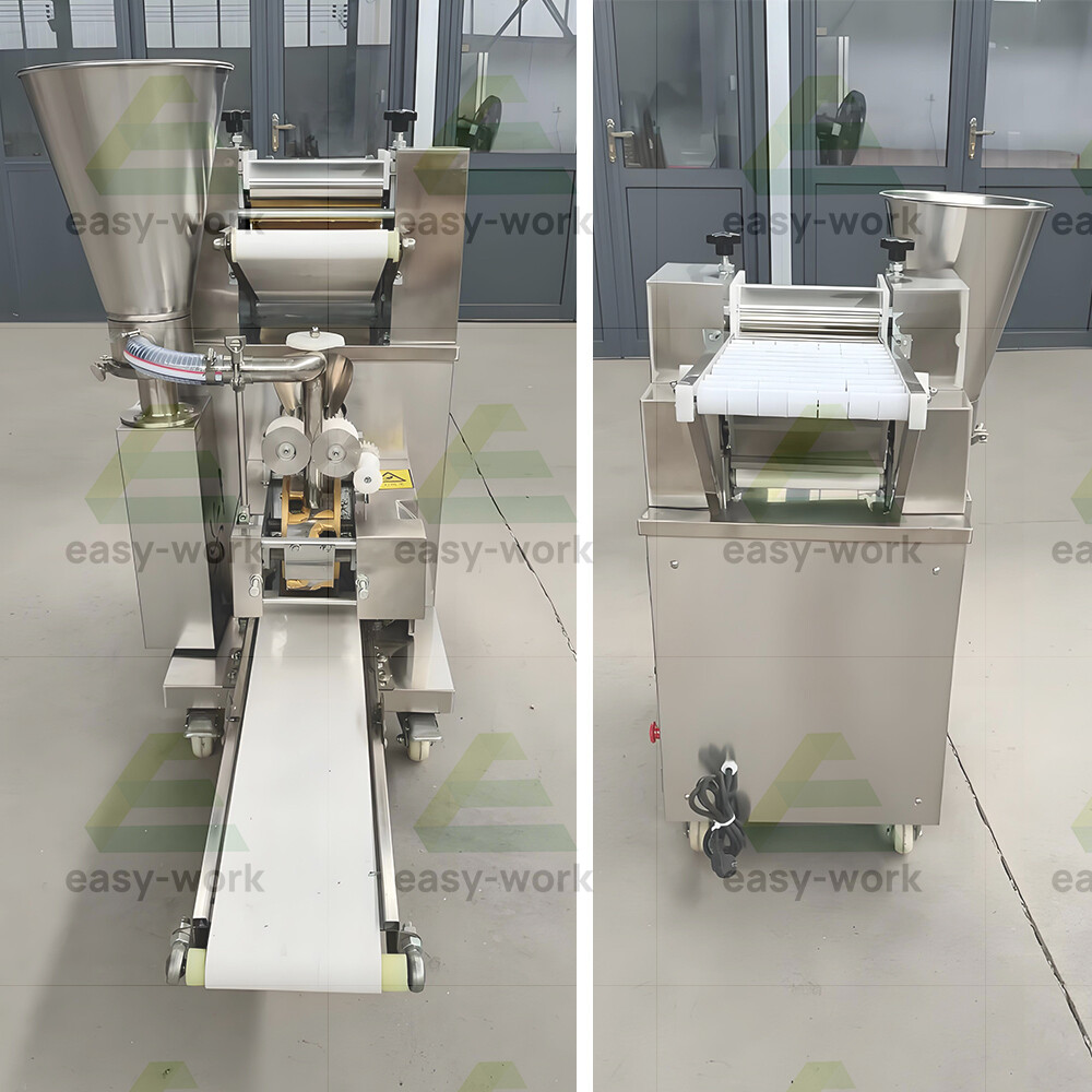 Commercial Automatic Handmade Dumpling Gyoz Samosa Maker Pastry Making Machine