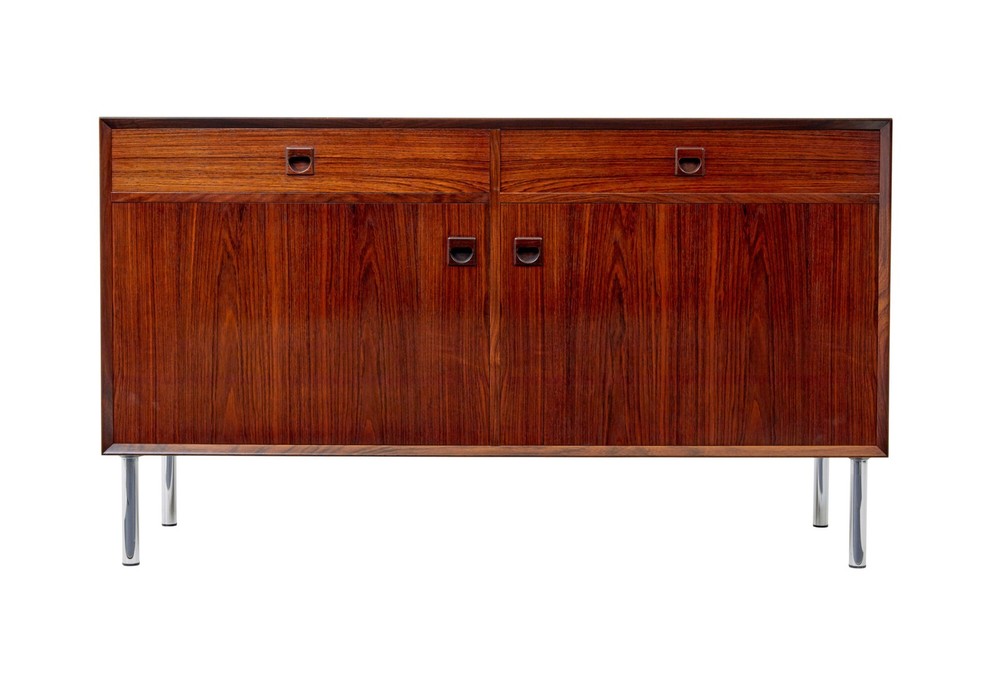 MID CENTURY DANISH PALISANDER BUFFET SIDEBOARD