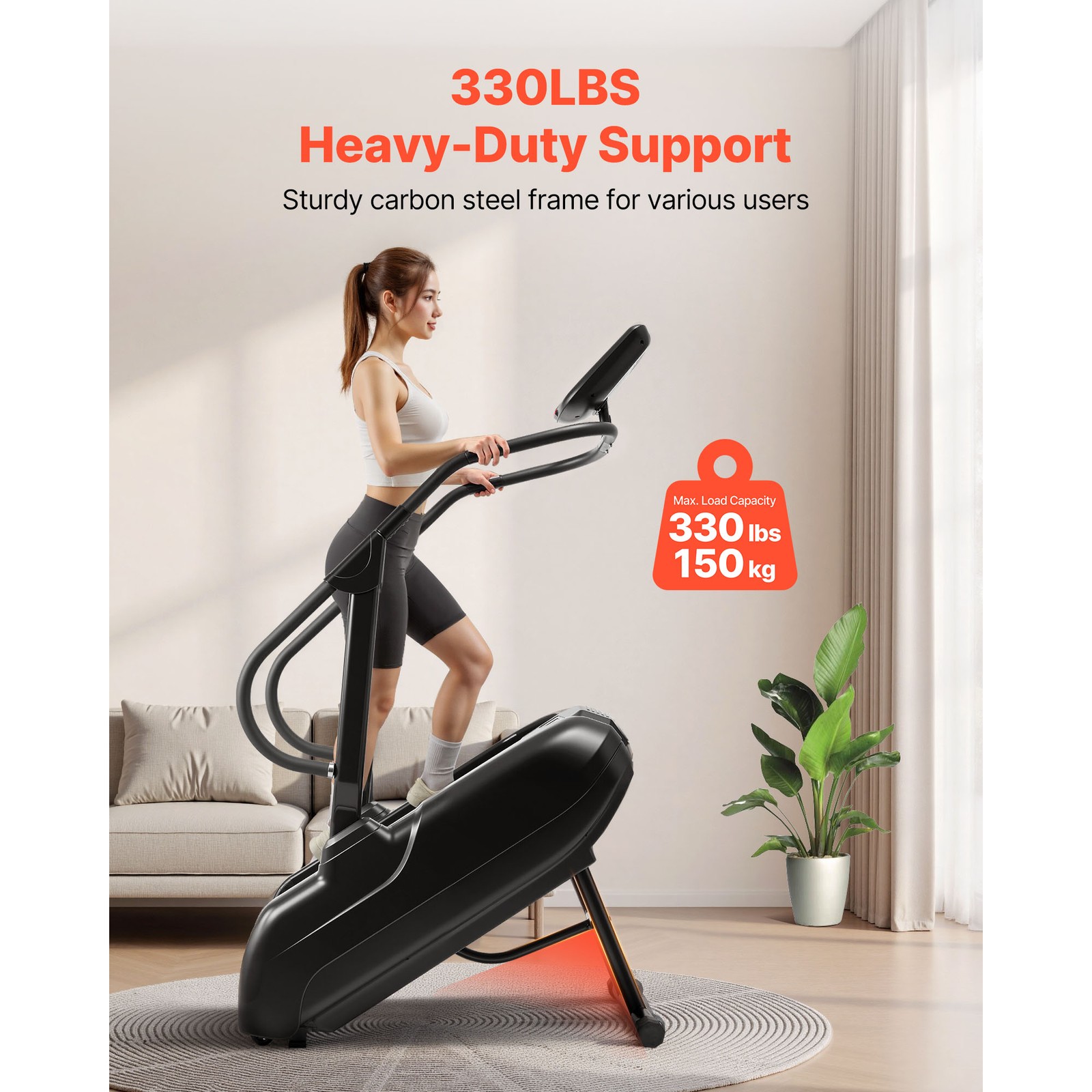 Uimoso Stair Stepper Machine Continuous Climbing Exercise Cardio Lower Body