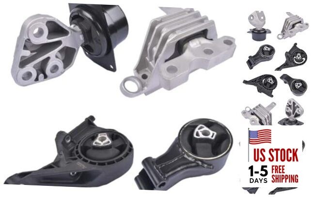 4Pcs Engine Motor Mount & Auto Trans Mounts Set Replacement for Chevy Malibu