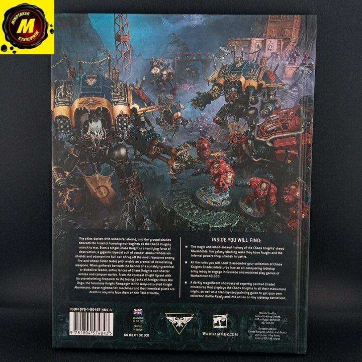 Codex: Chaos Knights (10th Edition) - #162071 - Rules and Codexes