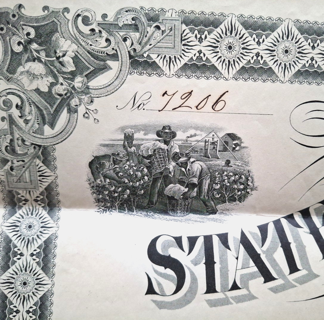 1899 Yazoo County Mississippi Forfeited Land Document Signed by Gov A J McLaurin