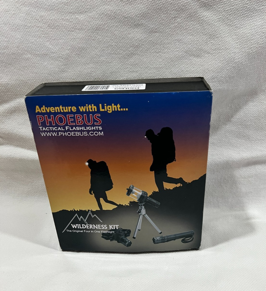 LED Flashlight - The Wilderness Kit  Original  Four  in one