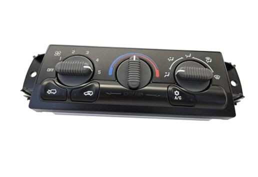 Front HVAC Climate Control Module Panel is Compatible with 1999-2002 599-266