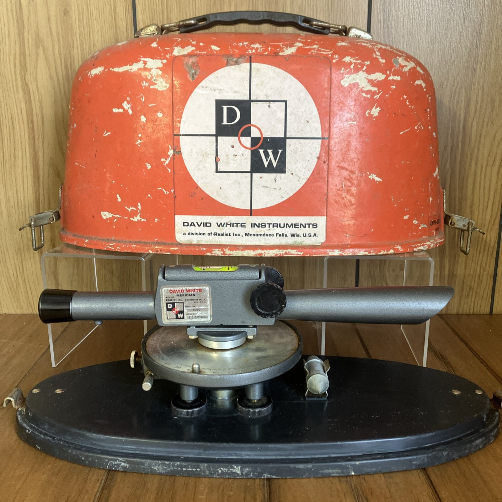 Vintage David White Instruments DW-8090 Survey Tool USA Made