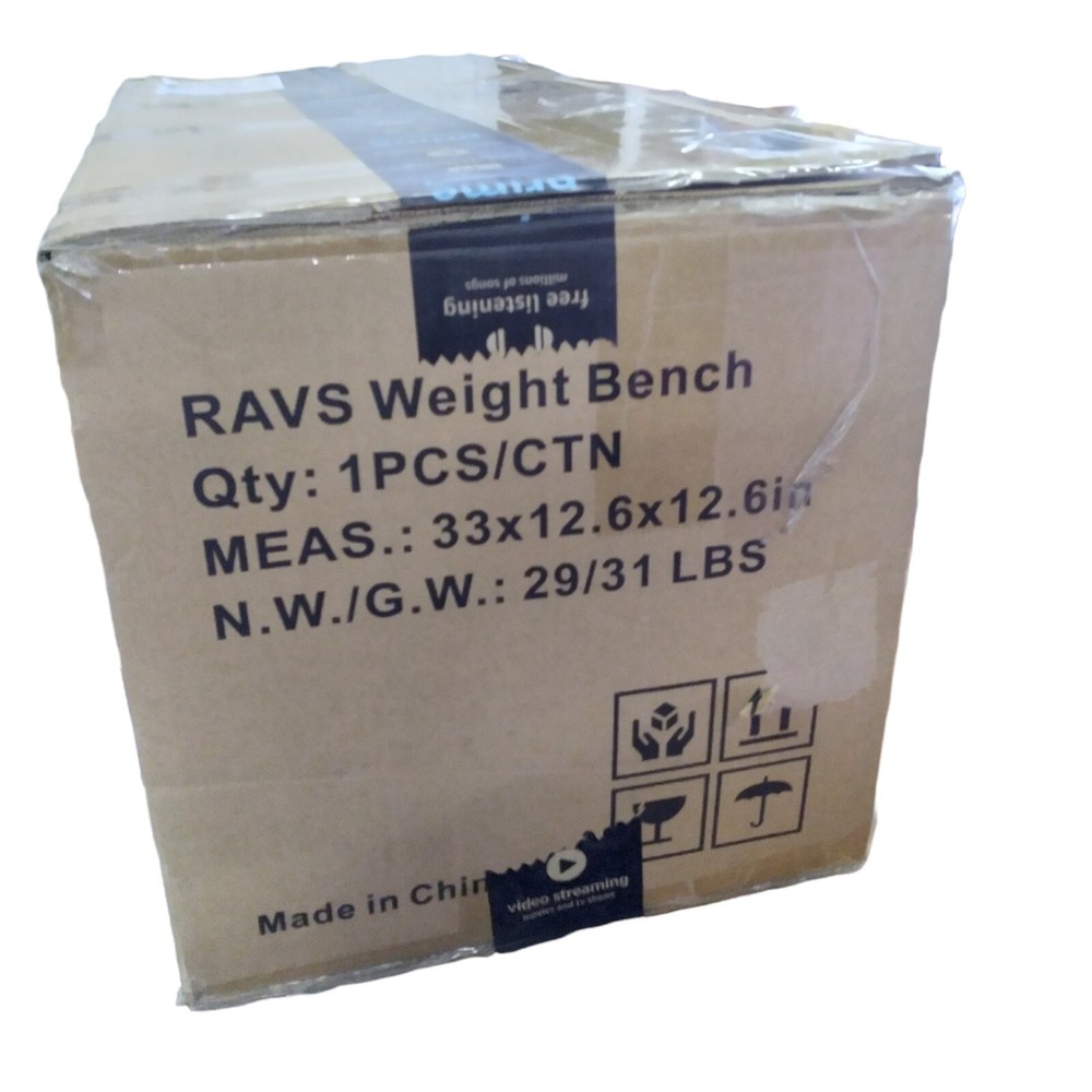 Weight Bench Adjustable Workout Bench Foldable Strength Training Bench Open Box