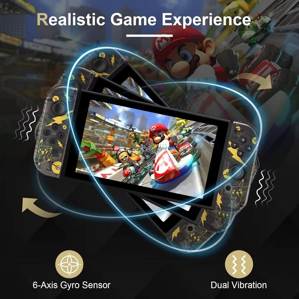 For Nintendo Switch Joy-con-Controller Left W/ Right Wireless Gamepad 1-Pair