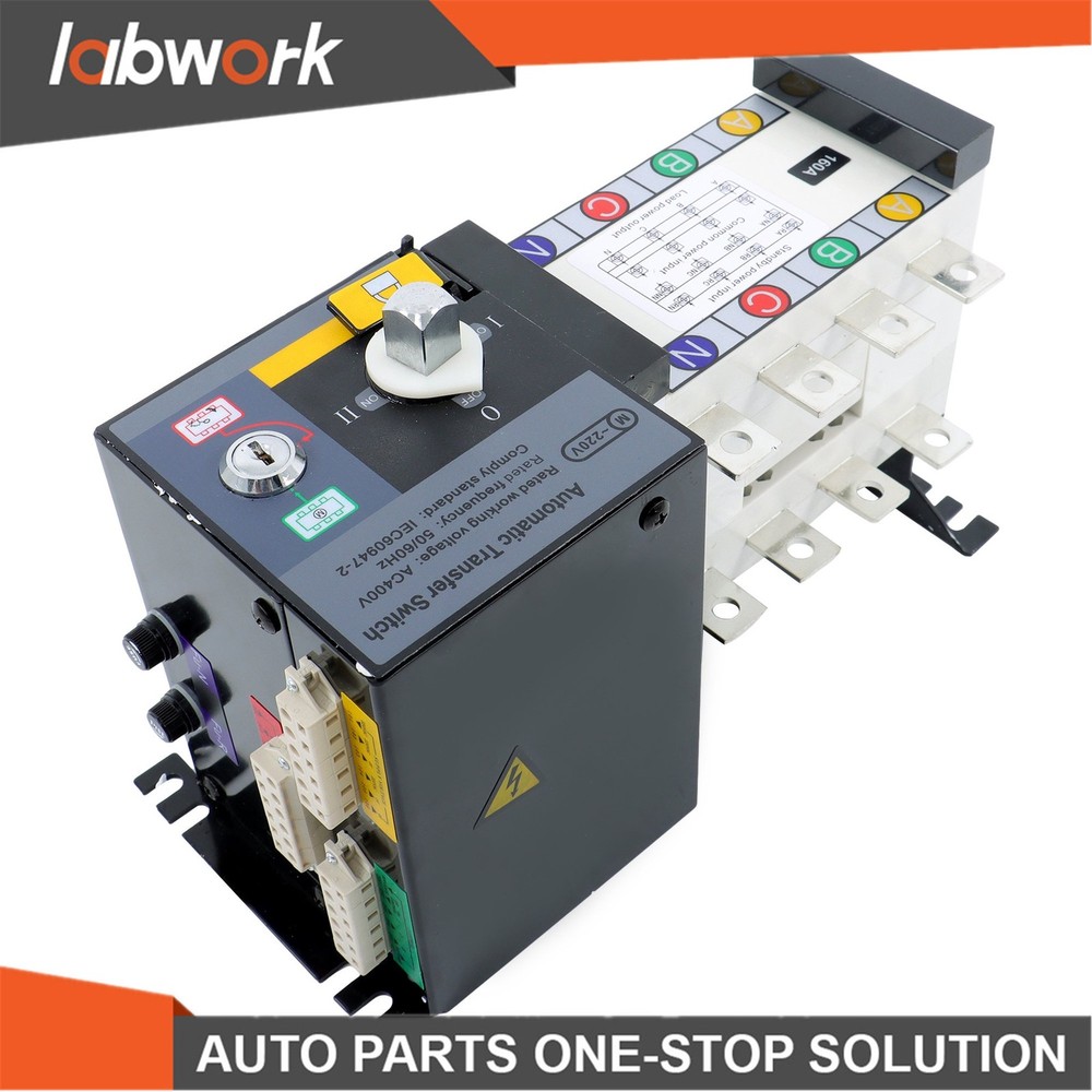 Labwork Generator Automatic Transfer Switch 160A 4P ATS 110/220V Grid To AC
