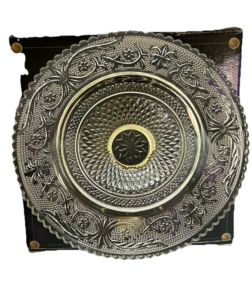 Essex SilverPlate and Crystal Server NIB