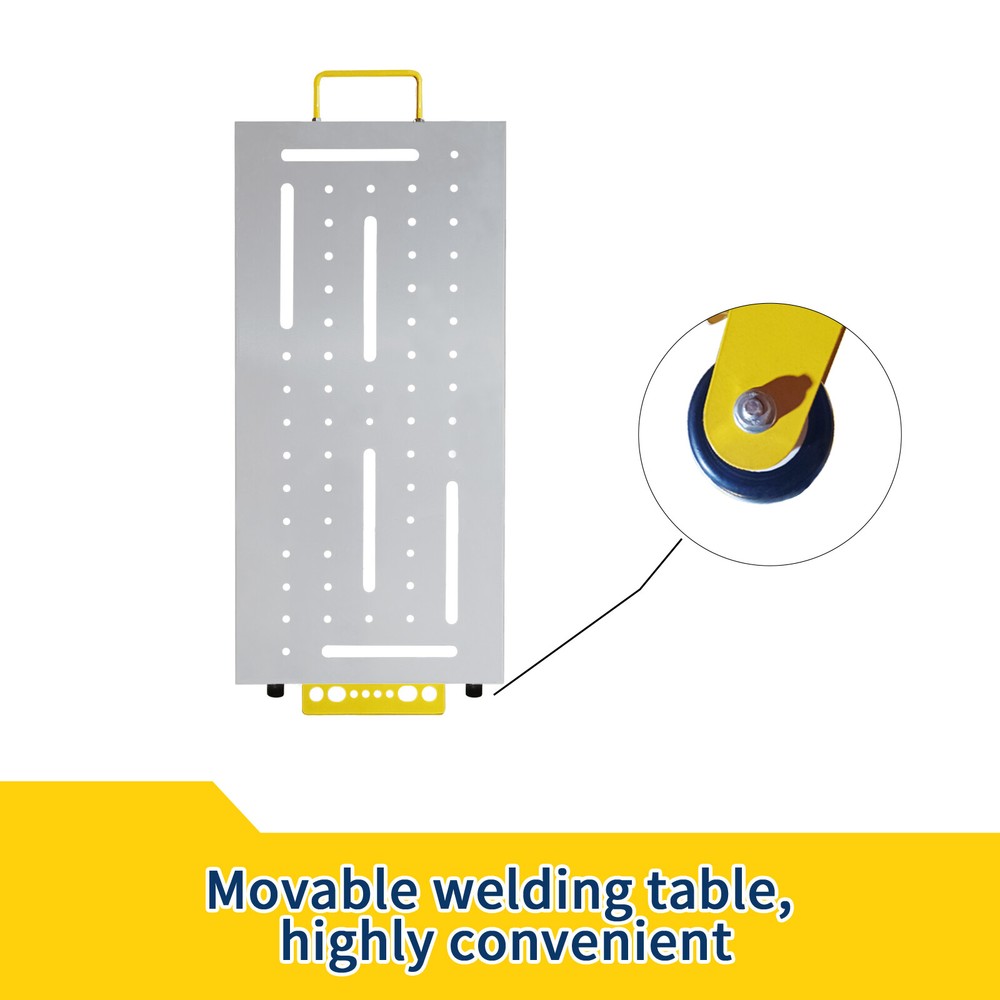 Welding Table, Portable Folding Workbench With Adjustable Height for Garage,Shop