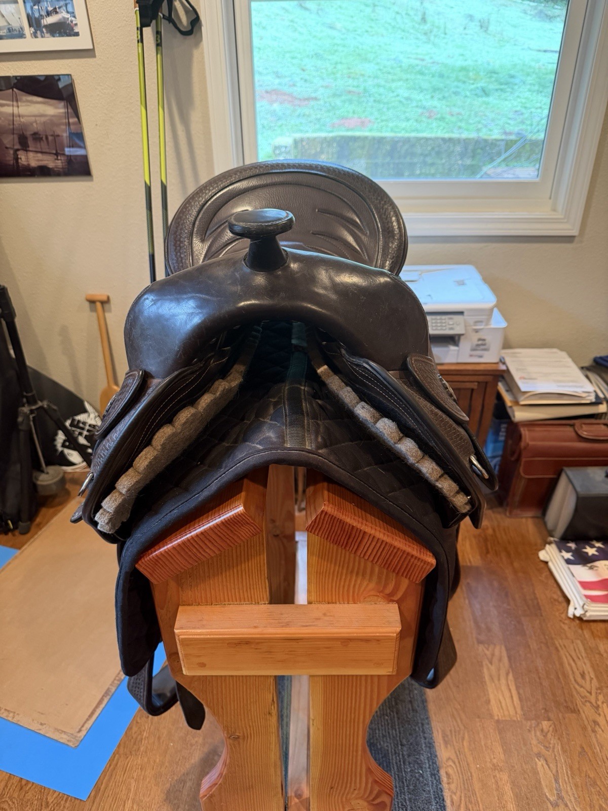 Schleese "Cadence" Western Saddle-16" In Excellent Condition