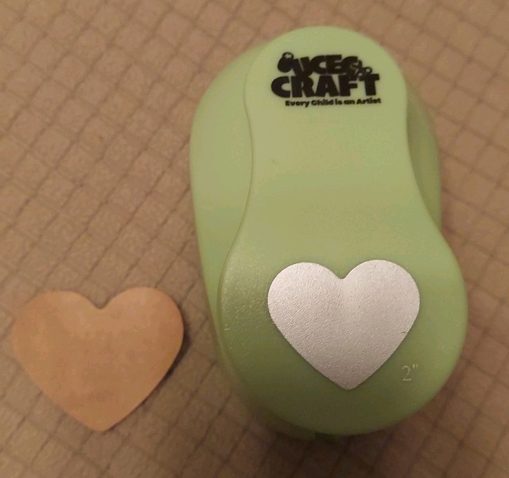 UCEC Craft 2 Inch Heart Punch