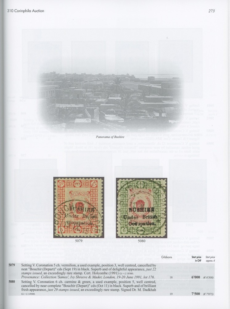 British Africa, St. Helena, Ascension, Specialized Auction Catalog Corinphila