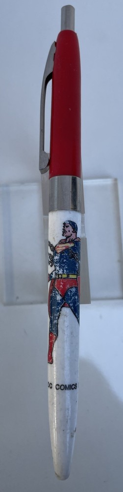vintage Superman pen DC Comics 1978 (needs Refill)