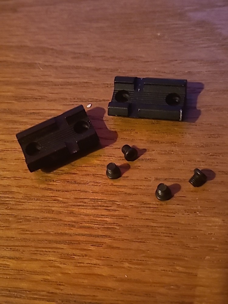 Traditions Sporter Mag 209 Inline Muzzleloader Scope Bases W/ Screws (C)