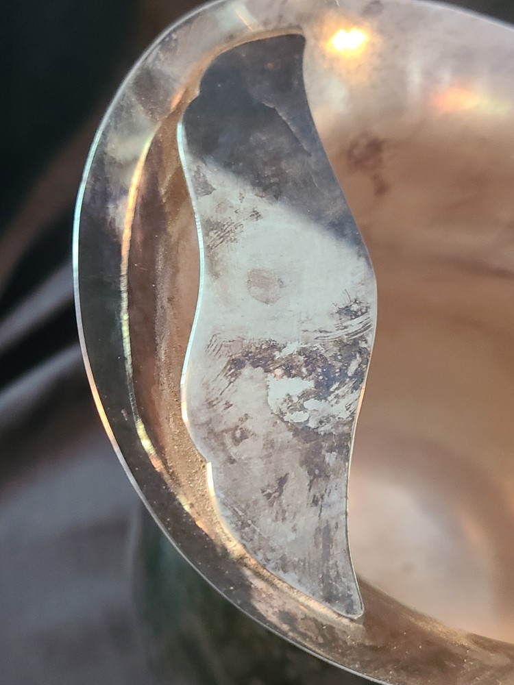 Vintage International Silver Co. footed Water Pitcher Silverplate