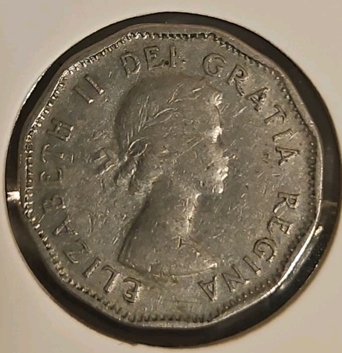 1958 Canada 5 Cents