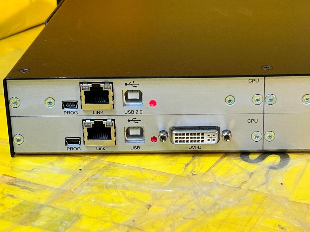 BLACK BOX ACXMODH6FPAC-R2 SERVSWITCH DKM NETWORK MODULAR EXTENDER DVI/USB