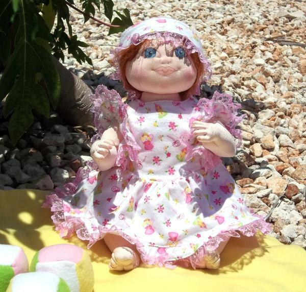 Cloth Doll Pattern "Megan and Max" By Katie Bock
