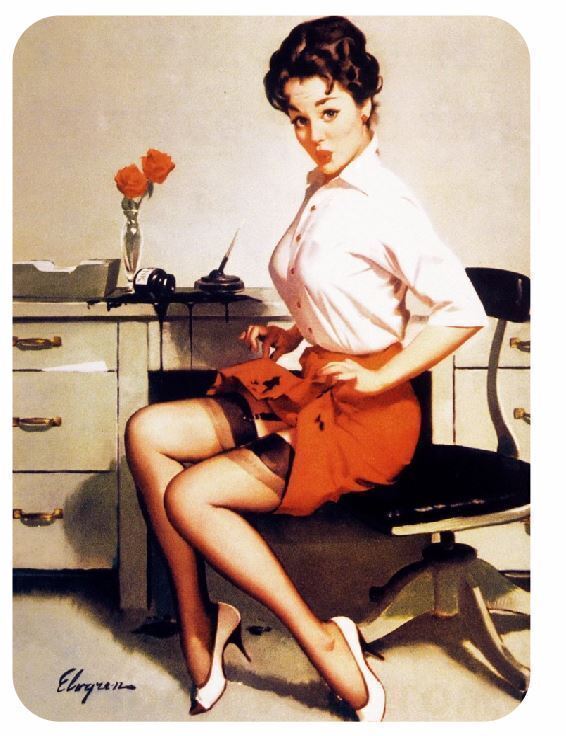 Pinup Girl Sticker Decal