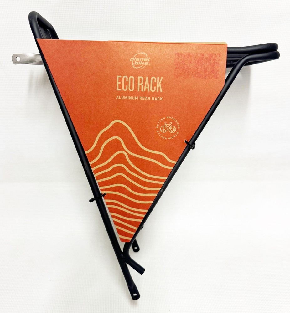 Planet Bike Eco Rear Rack: Includes Hardware, Black