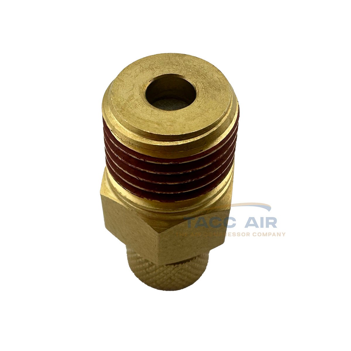 1/4" MNPT Air Compressor Tank Drain Valve Male Petcock Brass 2 Pack