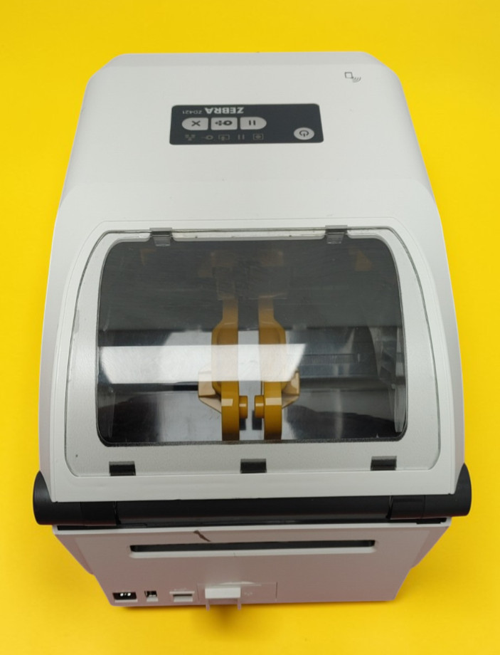 Zebra ZD421T 203 dpi Desktop Barcode Label Printer USB and Ethernet Connectivity